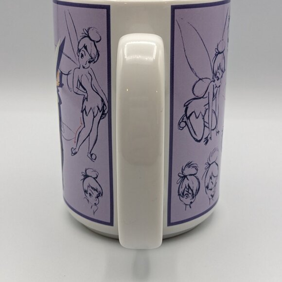 Disney Tinkerbell Sketch Mug - Purple/White - Disney Store - Picture 4 of 8